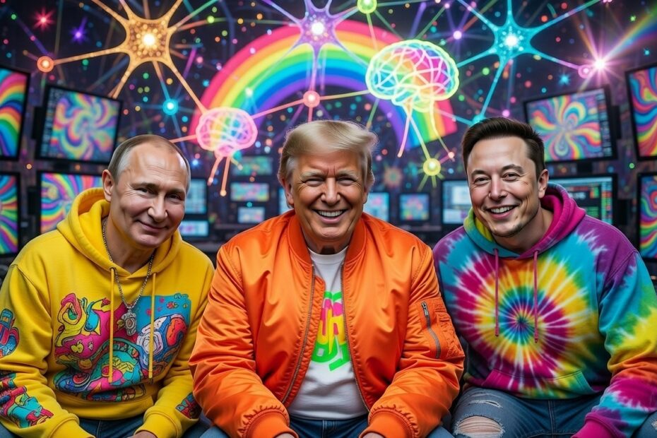 путин трамп маск нейросеть