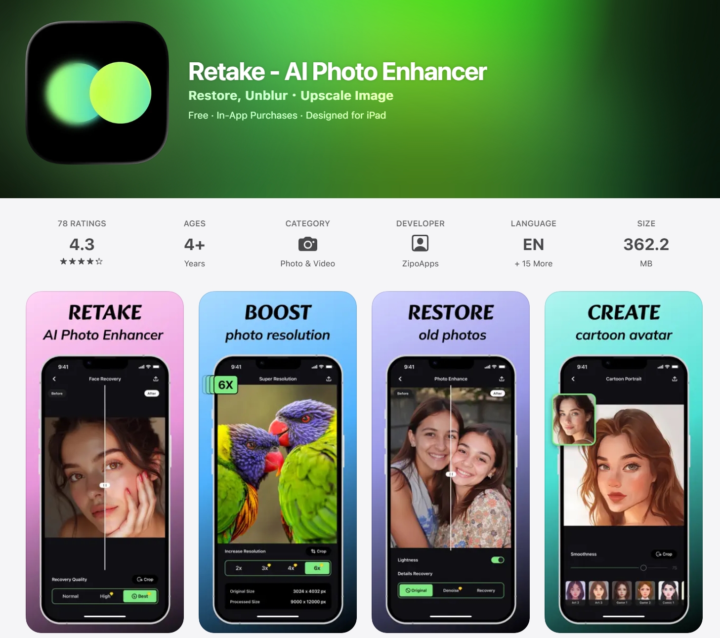 Retake